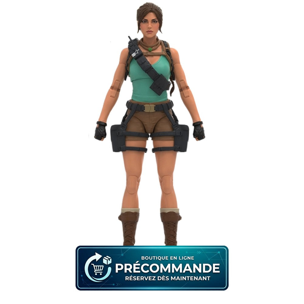 Figurine articulée TOMB RAIDER x G.I. JOE de Lara Croft