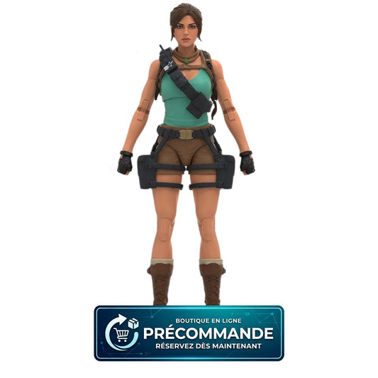 Figurine articulée TOMB RAIDER x G.I. JOE de Lara Croft