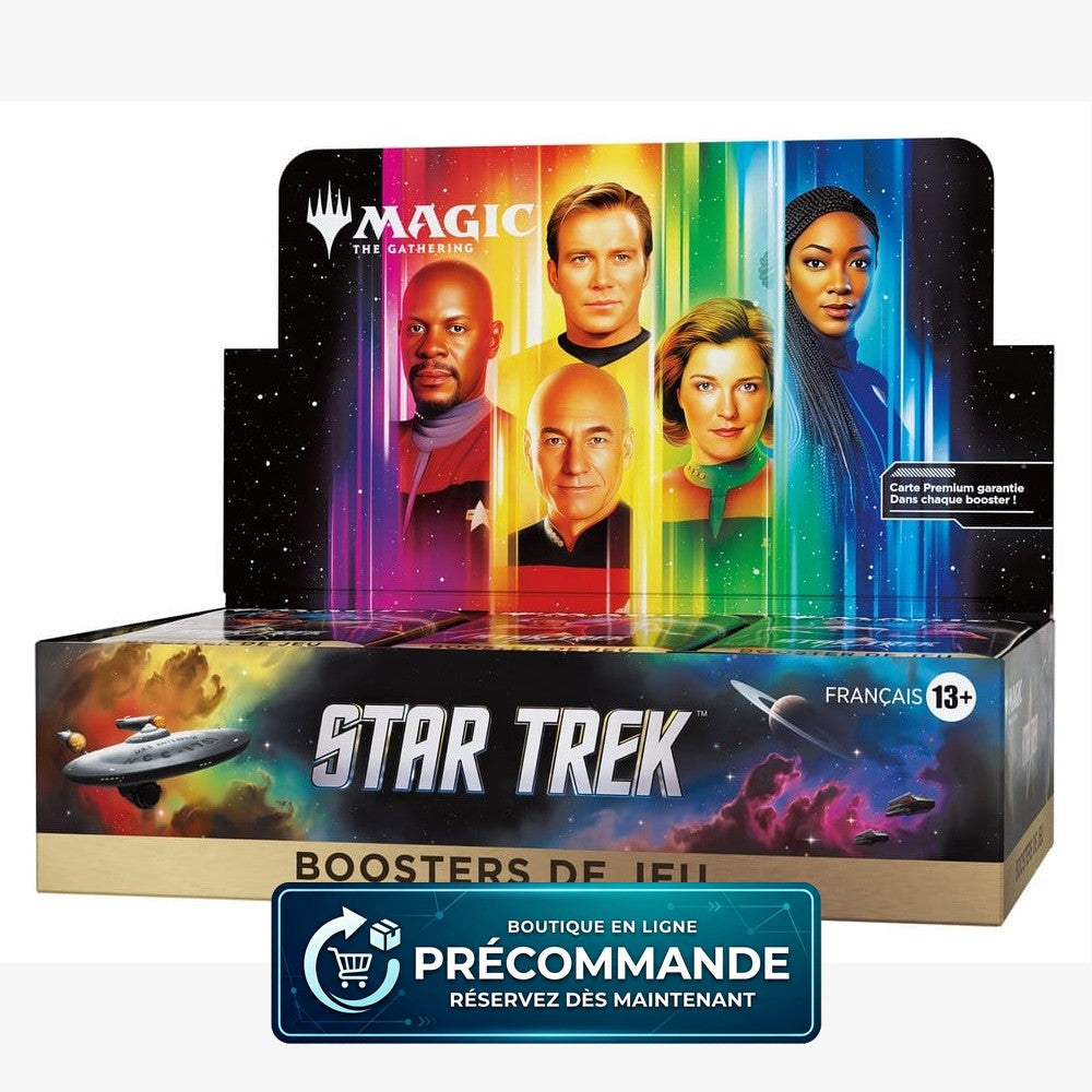 Magic the Gathering Star Trek présentoir boosters de jeu (30) *FRANCAIS*