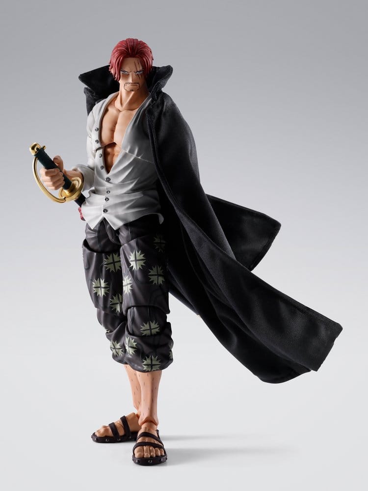 One Piece – Figurine S.H.Figuarts Shanks « Marineford » – 17 cm