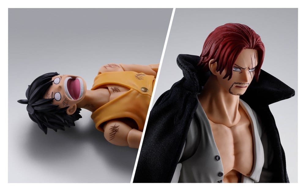 One Piece – Figurine S.H.Figuarts Shanks « Marineford » – 17 cm