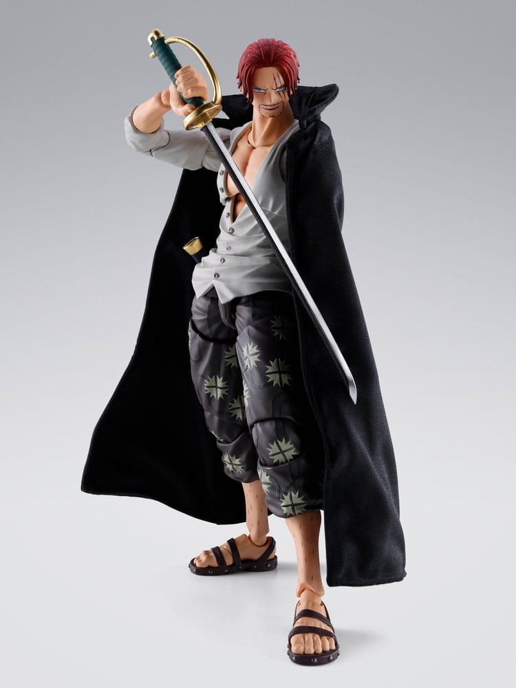 One Piece – Figurine S.H.Figuarts Shanks « Marineford » – 17 cm