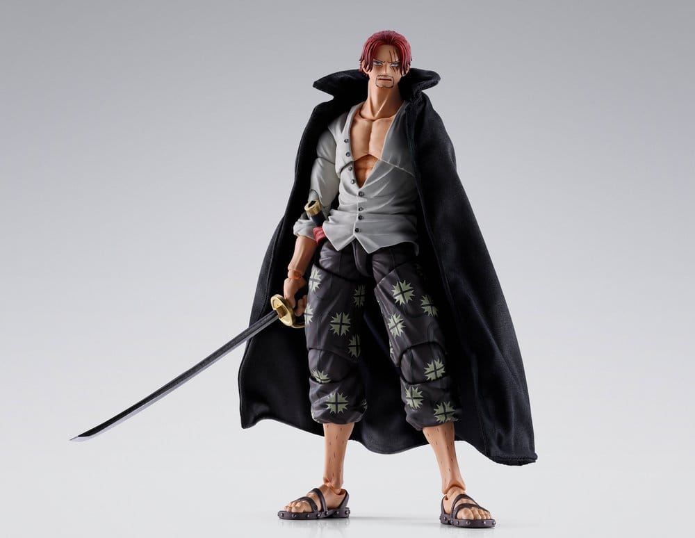 One Piece – Figurine S.H.Figuarts Shanks « Marineford » – 17 cm