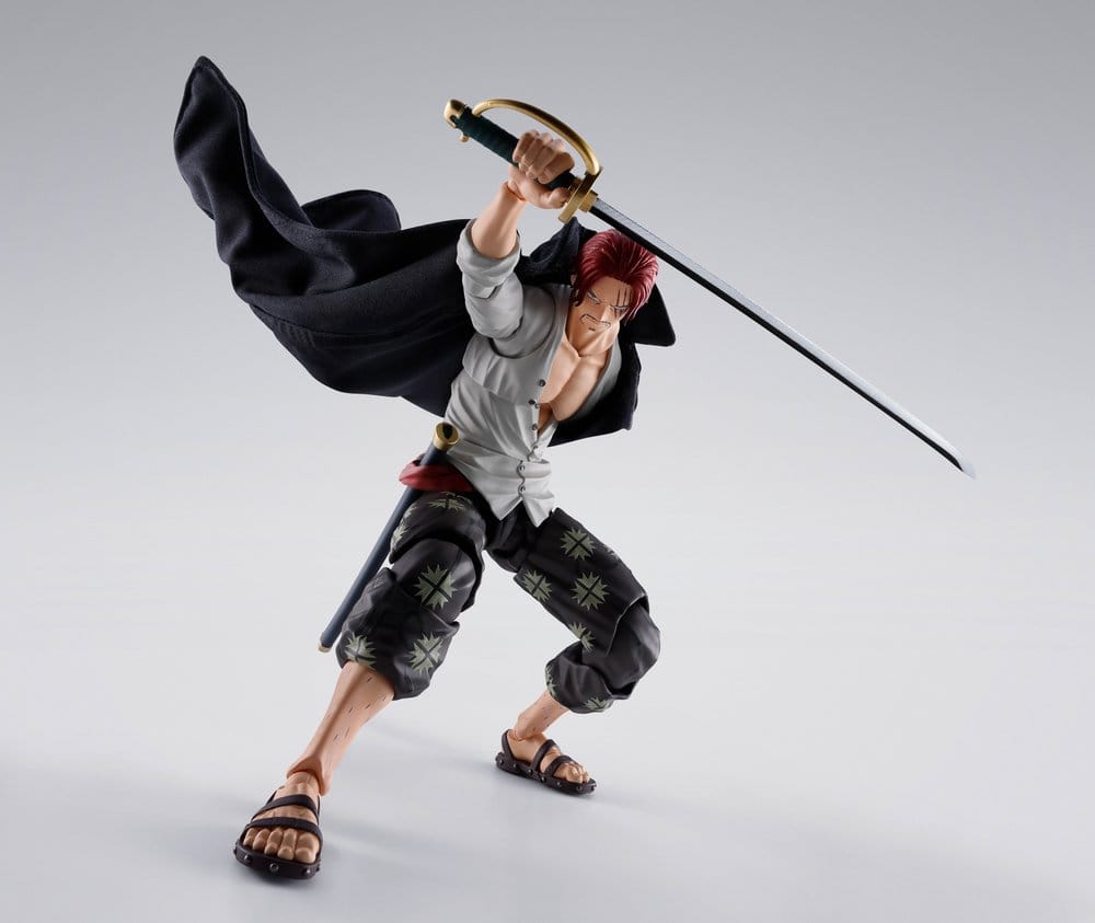 One Piece – Figurine S.H.Figuarts Shanks « Marineford » – 17 cm
