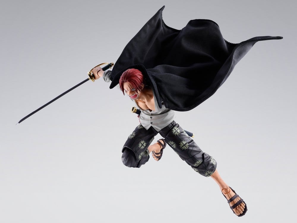 One Piece – Figurine S.H.Figuarts Shanks « Marineford » – 17 cm