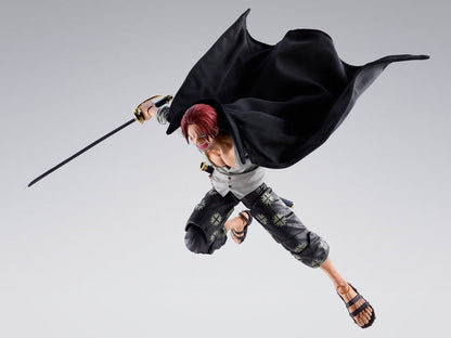 One Piece – Figurine S.H.Figuarts Shanks « Marineford » – 17 cm