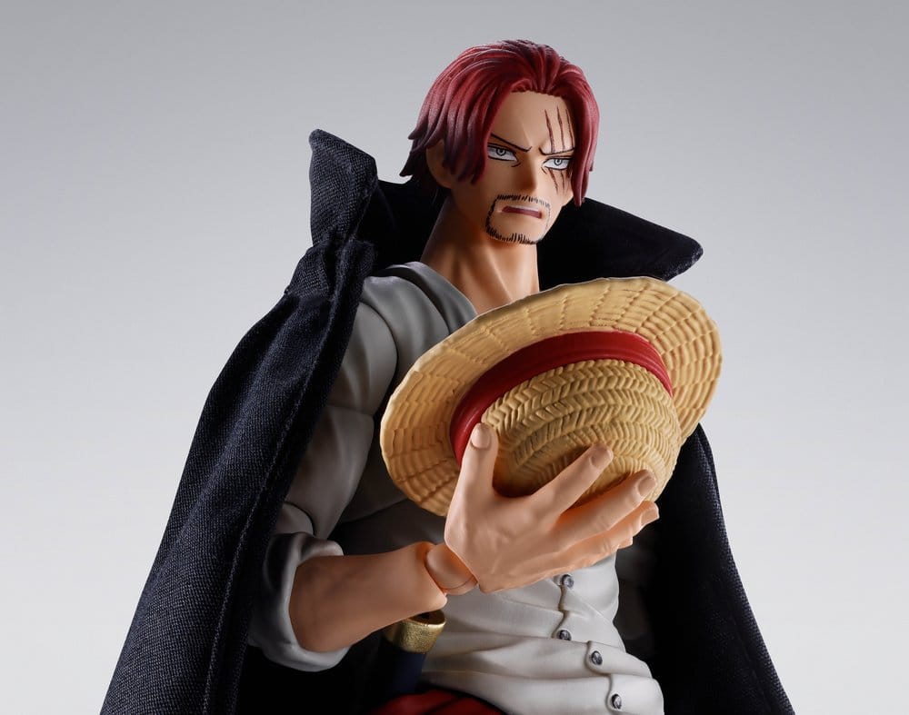 One Piece – Figurine S.H.Figuarts Shanks « Marineford » – 17 cm
