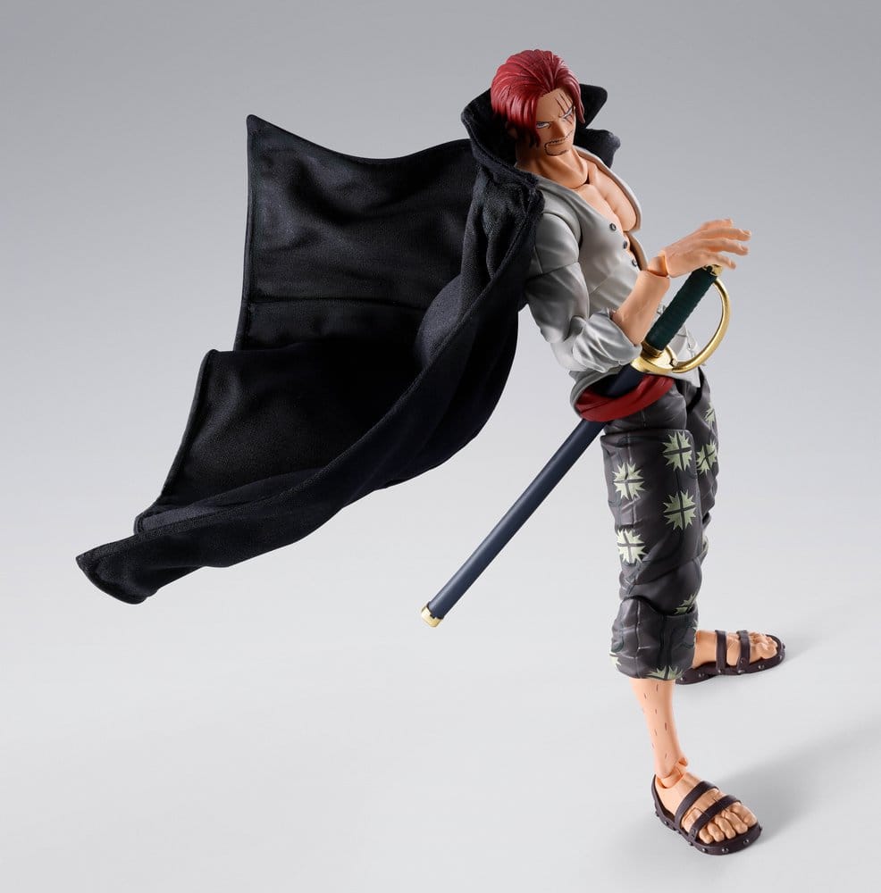 One Piece – Figurine S.H.Figuarts Shanks « Marineford » – 17 cm
