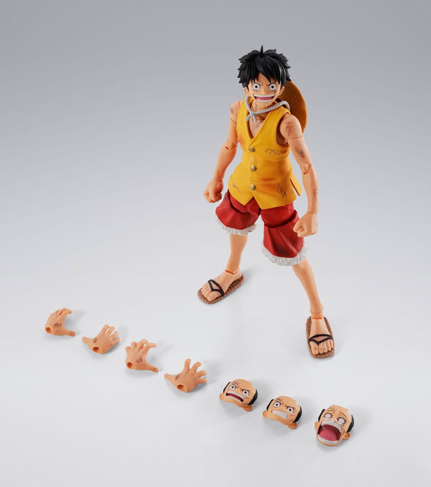 One Piece – Monkey D. Luffy Marineford – S.H.Figuarts – 14,5 cm