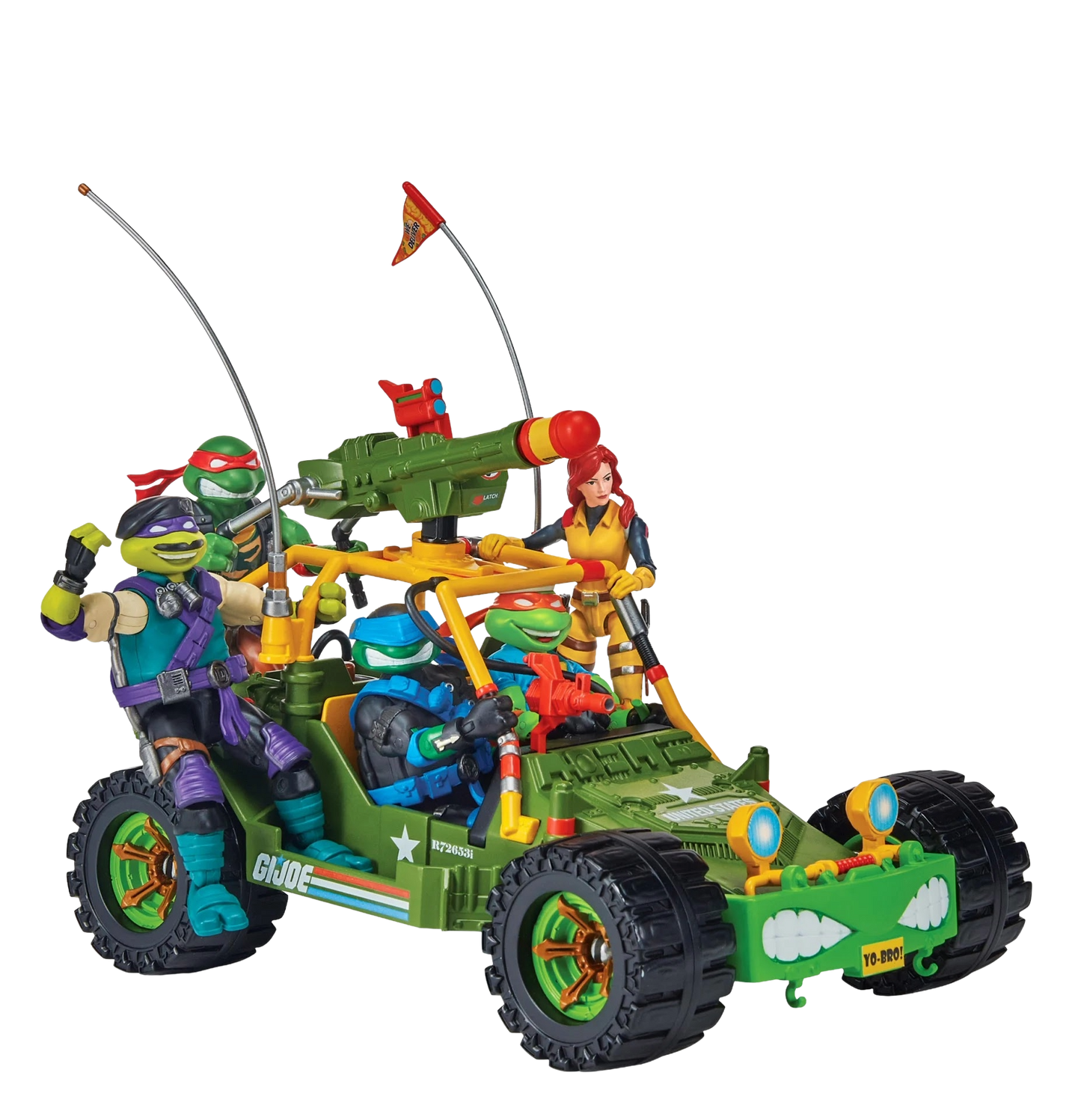 Tortues Ninja x G.I. Joe Crossover Classics véhicule A.W.E. Shell-Striker avec figurine - Toys Legacy Collection