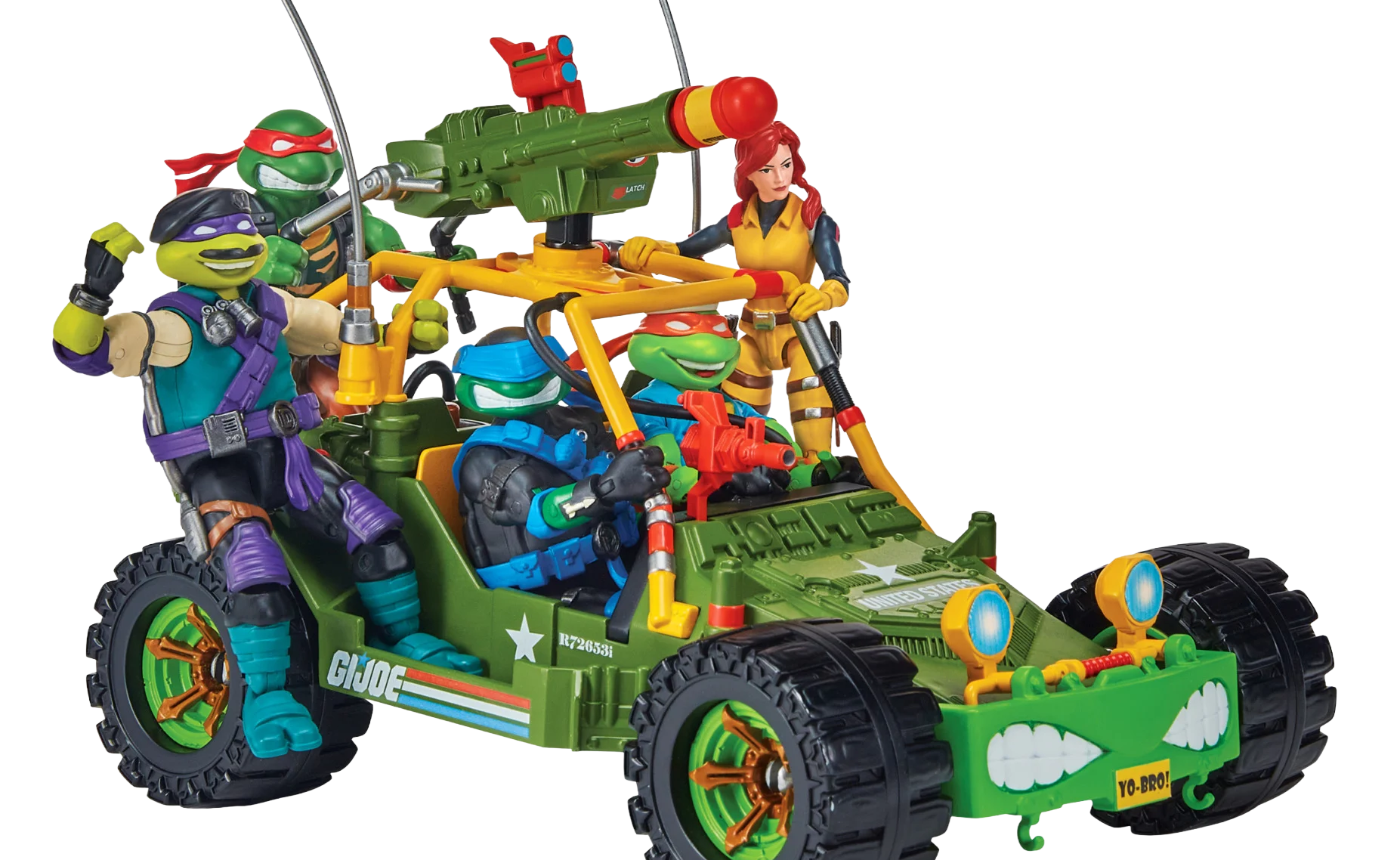 Tortues Ninja x G.I. Joe Crossover Classics véhicule A.W.E. Shell-Striker avec figurine - Toys Legacy Collection