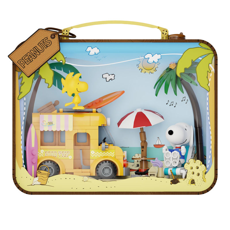 Snoopy Pantasy Snoopy's Suitcase 17cm