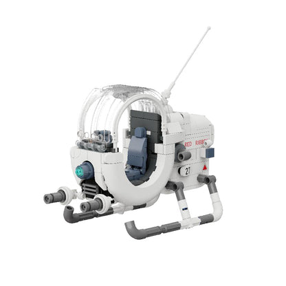 DBZ Dragon Ball Classic Ride Pantasy 87008 Red Ribbon Army Aircraft 16cm - Toys Legacy Collection