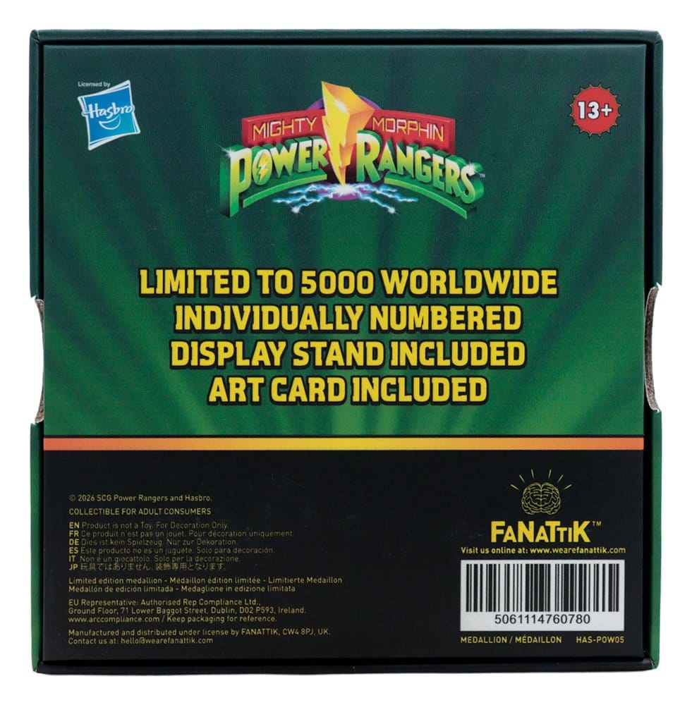 Power Rangers – Médaillon Megazord – Limited Edition