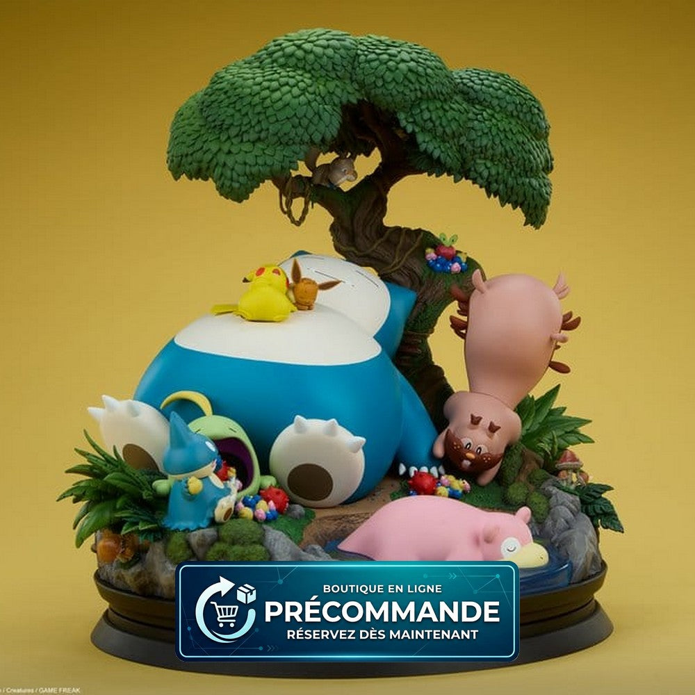 Pokémon – Diorama Ronflex – 33 cm
