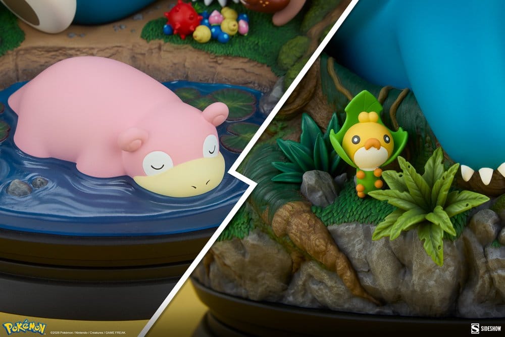 Pokémon – Diorama Ronflex – 33 cm