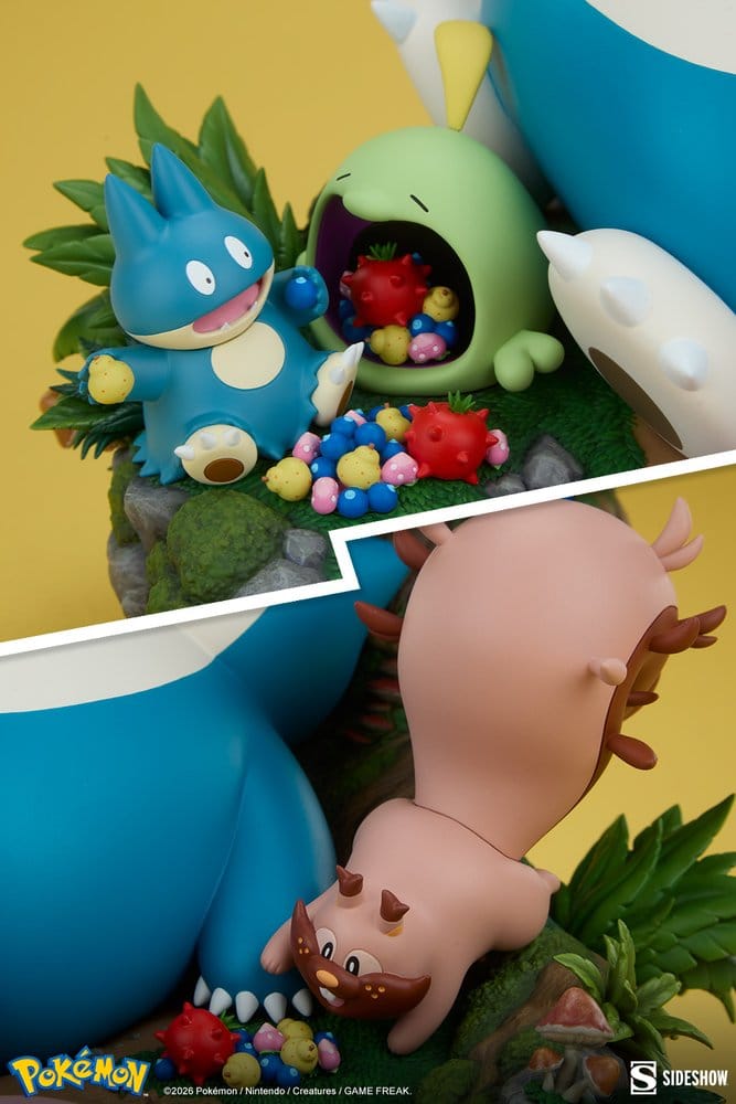 Pokémon – Diorama Ronflex – 33 cm