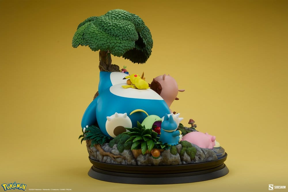 Pokémon – Diorama Ronflex – 33 cm