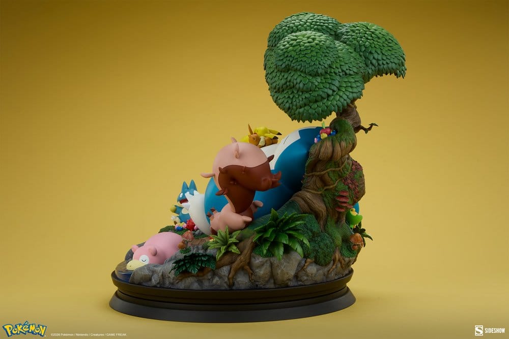 Pokémon – Diorama Ronflex – 33 cm