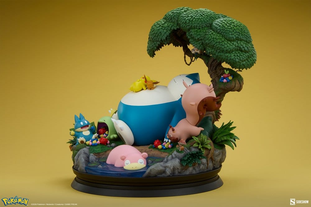 Pokémon – Diorama Ronflex – 33 cm