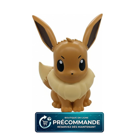 Pokémon – Tirelire Évoli – Figurine en vinyle