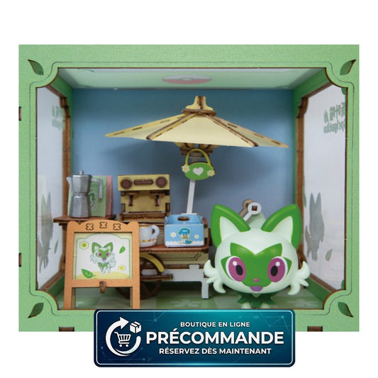 Pokémon Puremind Mini World – Coffee Cart Poussacha
