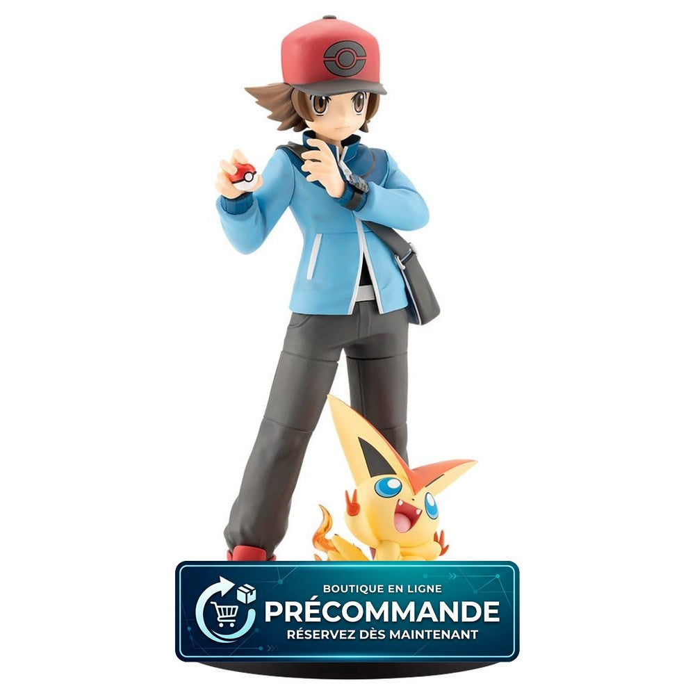 Pokémon – ARTFX J Hilbert with Victini – 1/8 – 20 cm