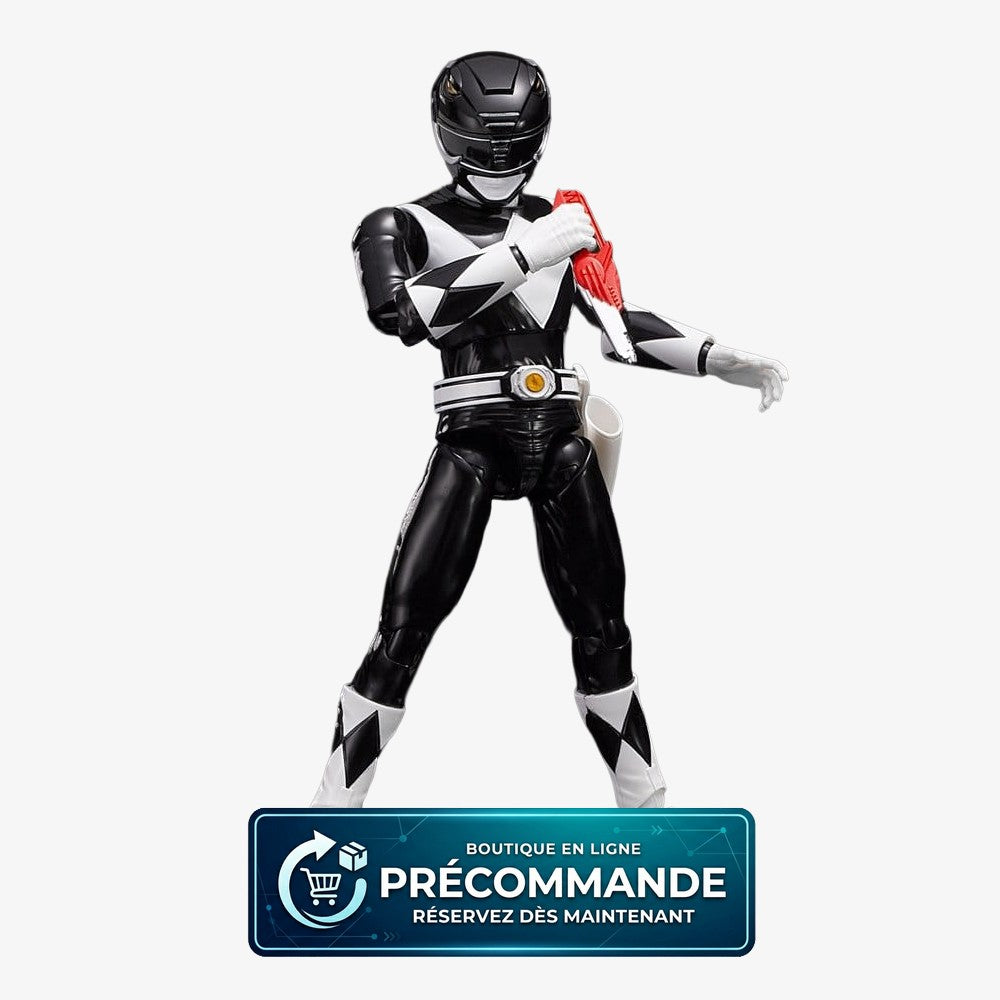 Power Rangers figurine Furai Action Black Ranger 13 cm - model kit