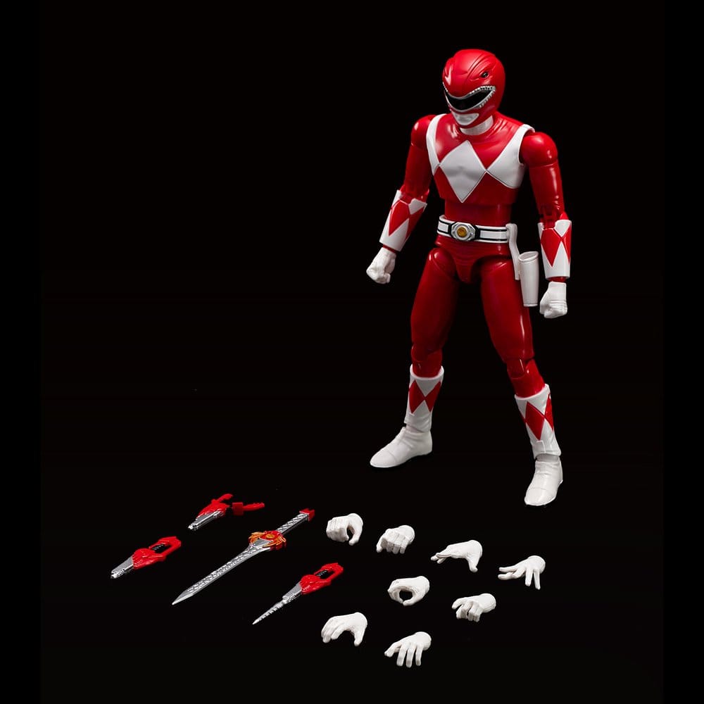 Power Rangers figurine Furai Action Red Ranger 13 cm - model kit (Copie)