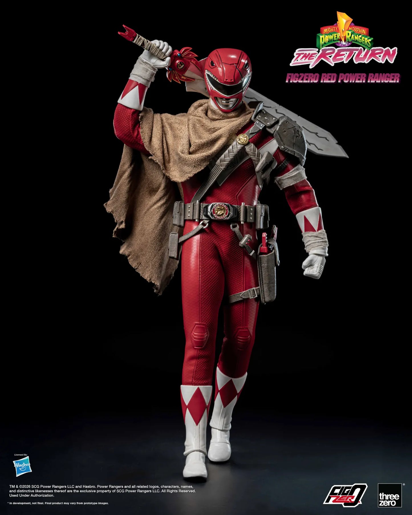 Threezero - MMPR THE RETURN RED POWER RANGER 1/6 action figure