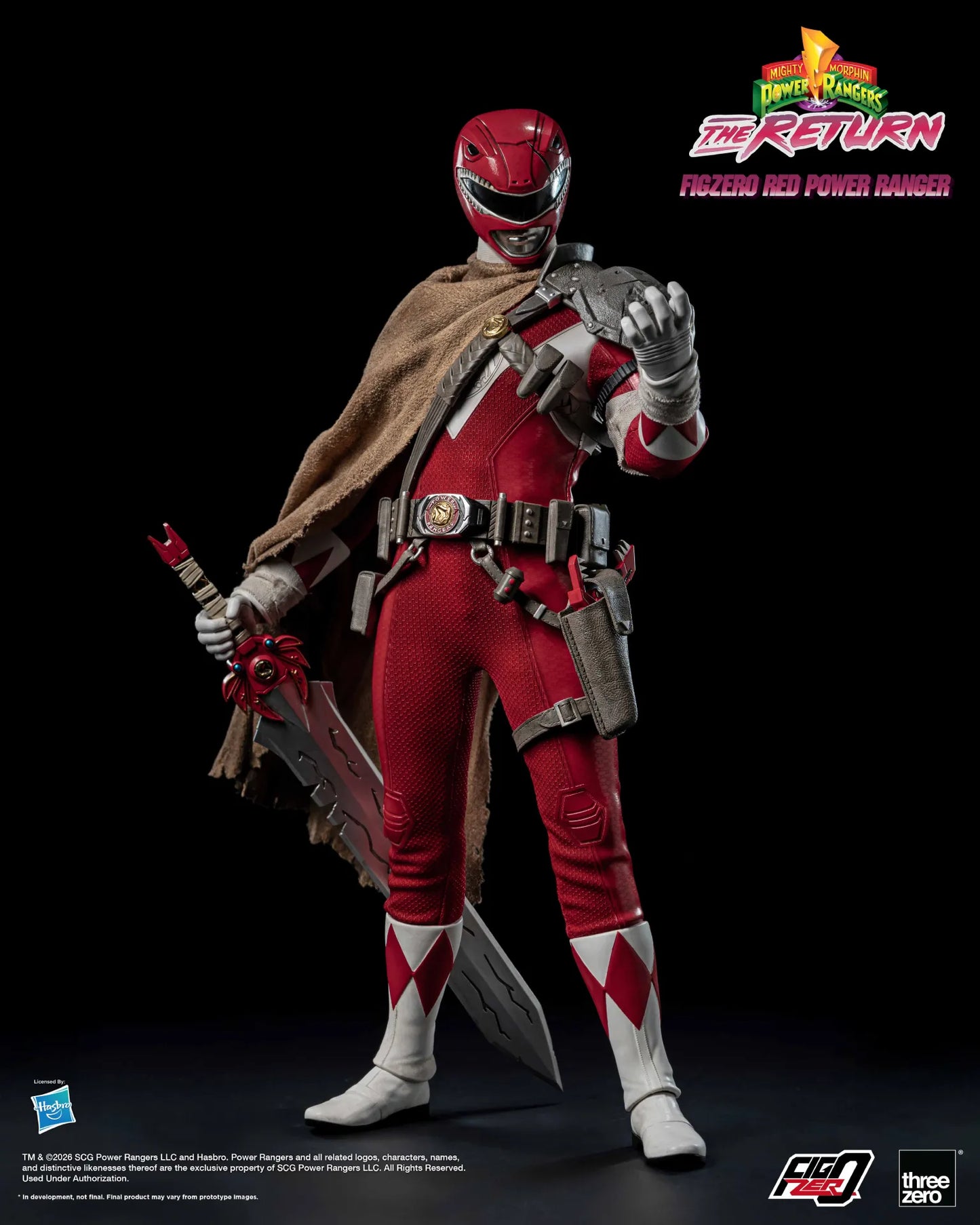Threezero - MMPR THE RETURN RED POWER RANGER 1/6 action figure