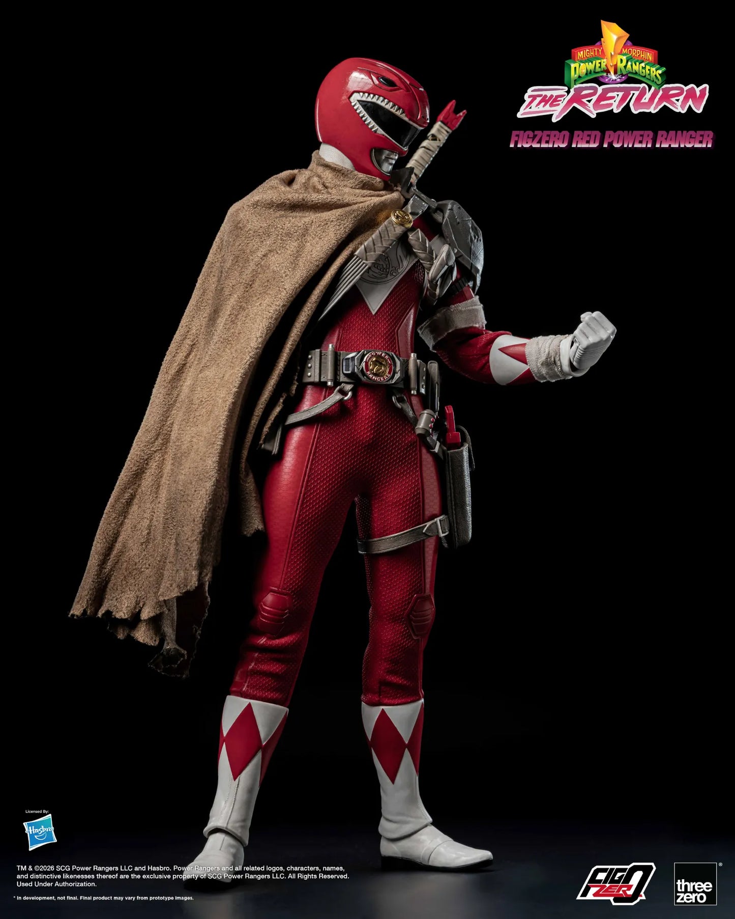 Threezero - MMPR THE RETURN RED POWER RANGER 1/6 action figure
