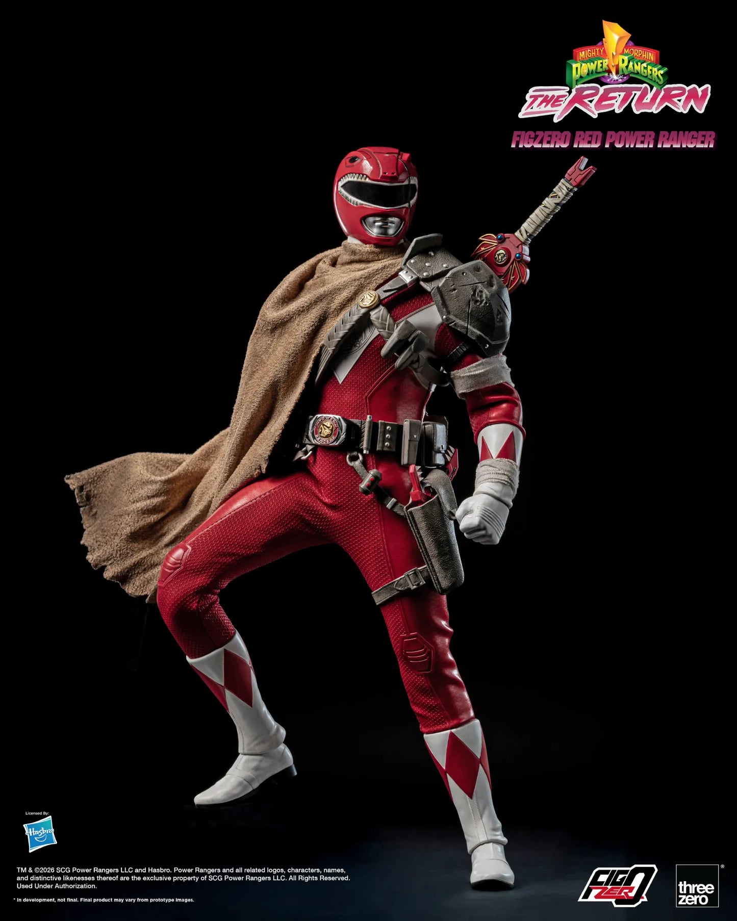 Threezero - MMPR THE RETURN RED POWER RANGER 1/6 action figure