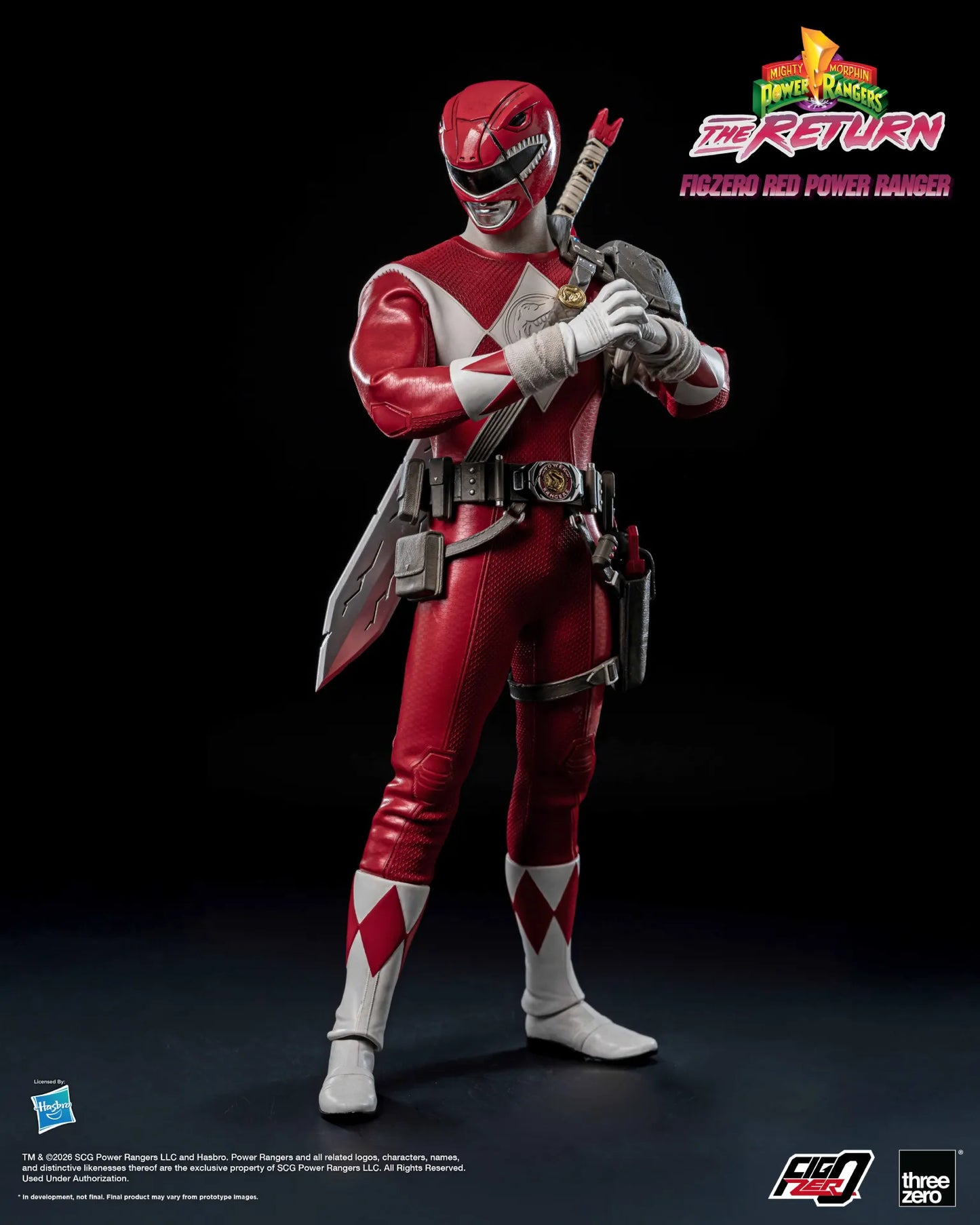Threezero - MMPR THE RETURN RED POWER RANGER 1/6 action figure