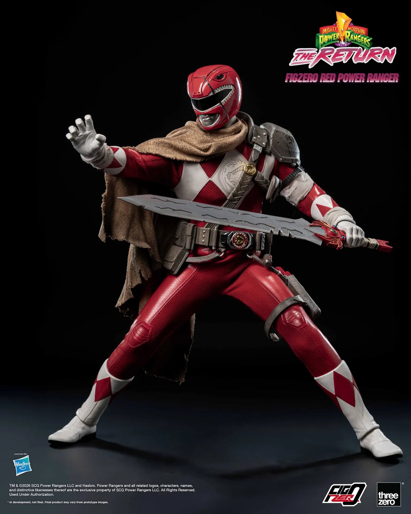Threezero - MMPR THE RETURN RED POWER RANGER 1/6 action figure