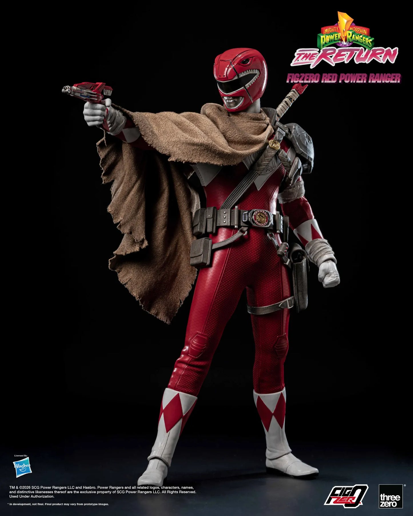 Threezero - MMPR THE RETURN RED POWER RANGER 1/6 action figure