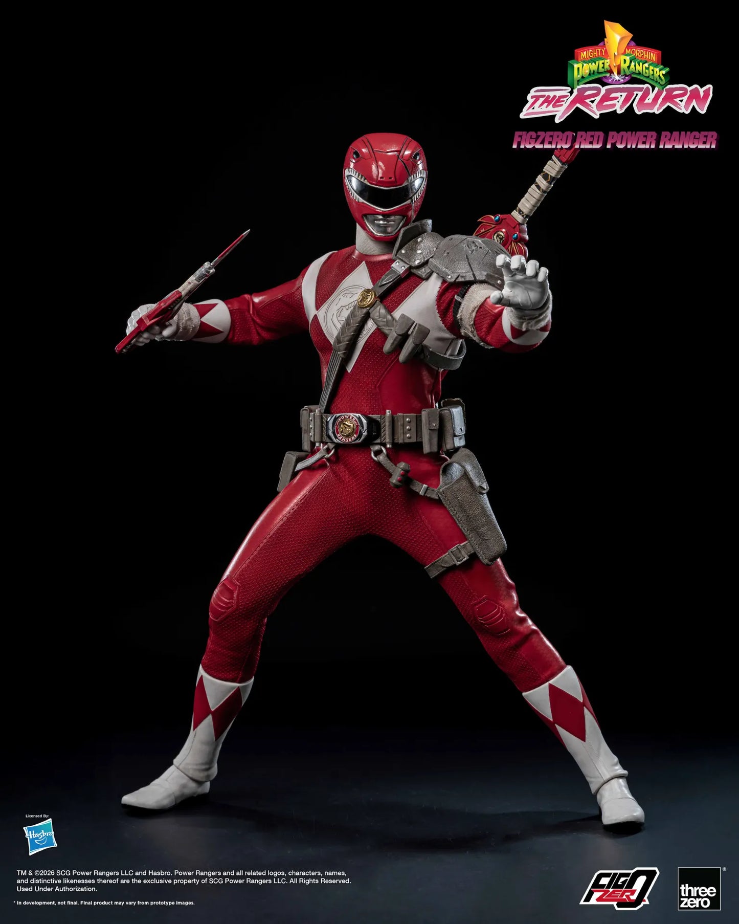 Threezero - MMPR THE RETURN RED POWER RANGER 1/6 action figure