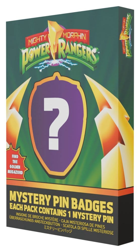 Power Rangers – Mystery Pins – Blind Box – Assortiment de 12