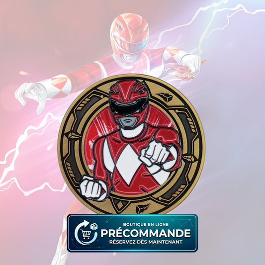 Power Rangers – Pièce de Collection Red Ranger – Limited Edition