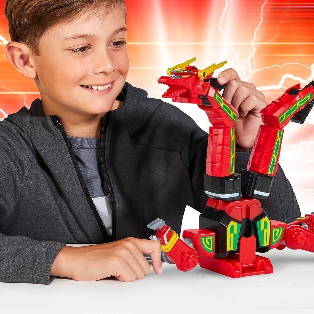 Power Rangers – Thunderzord Dragon rouge - Zord