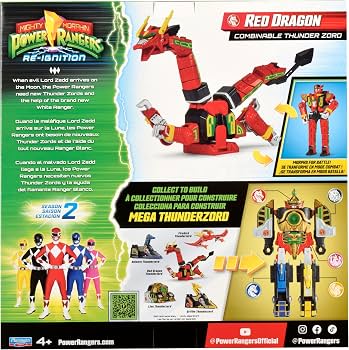 Power Rangers – Thunderzord Dragon rouge - Zord