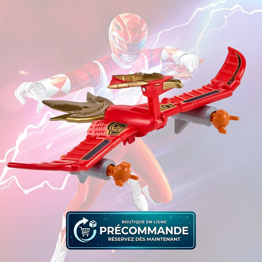 Power Rangers – Thunderzord Firebird – Figurine & Véhicule