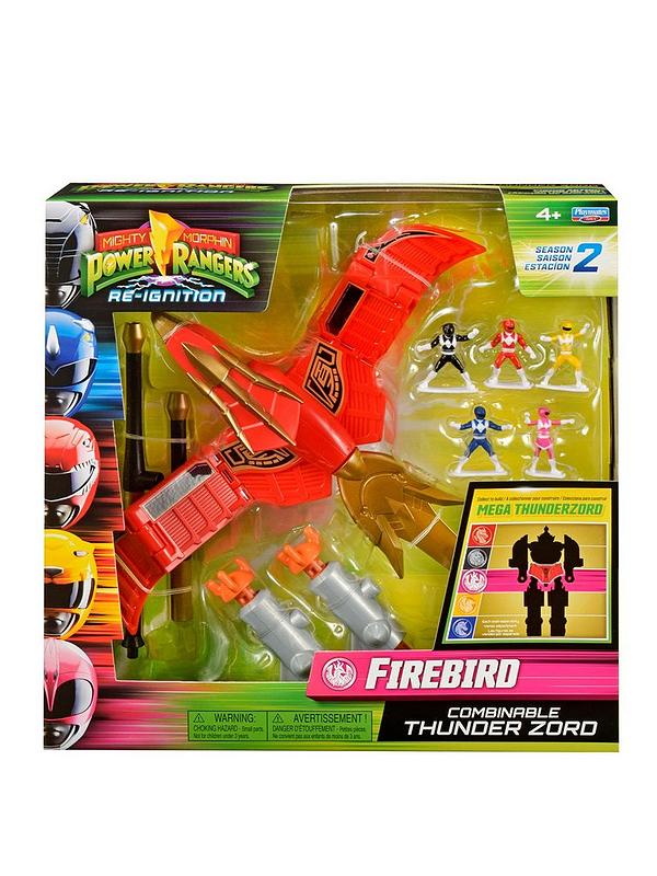Power Rangers – Thunderzord Firebird – Figurine & Véhicule