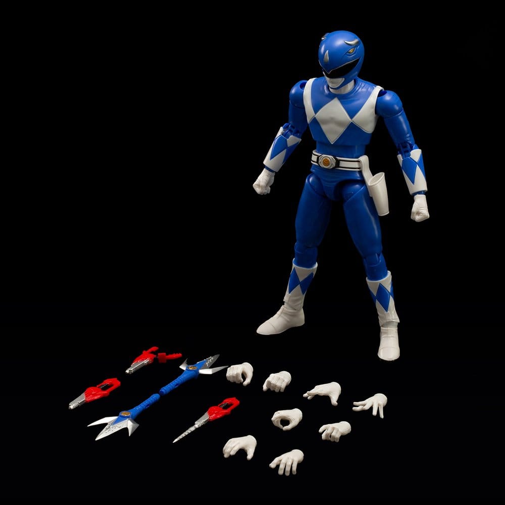 Power Rangers figurine Furai Action Blue Ranger 13 cm - model kit