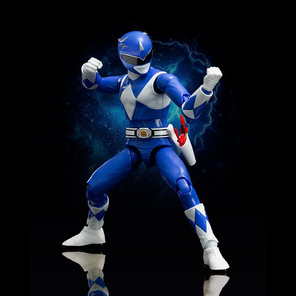 Power Rangers figurine Furai Action Blue Ranger 13 cm - model kit