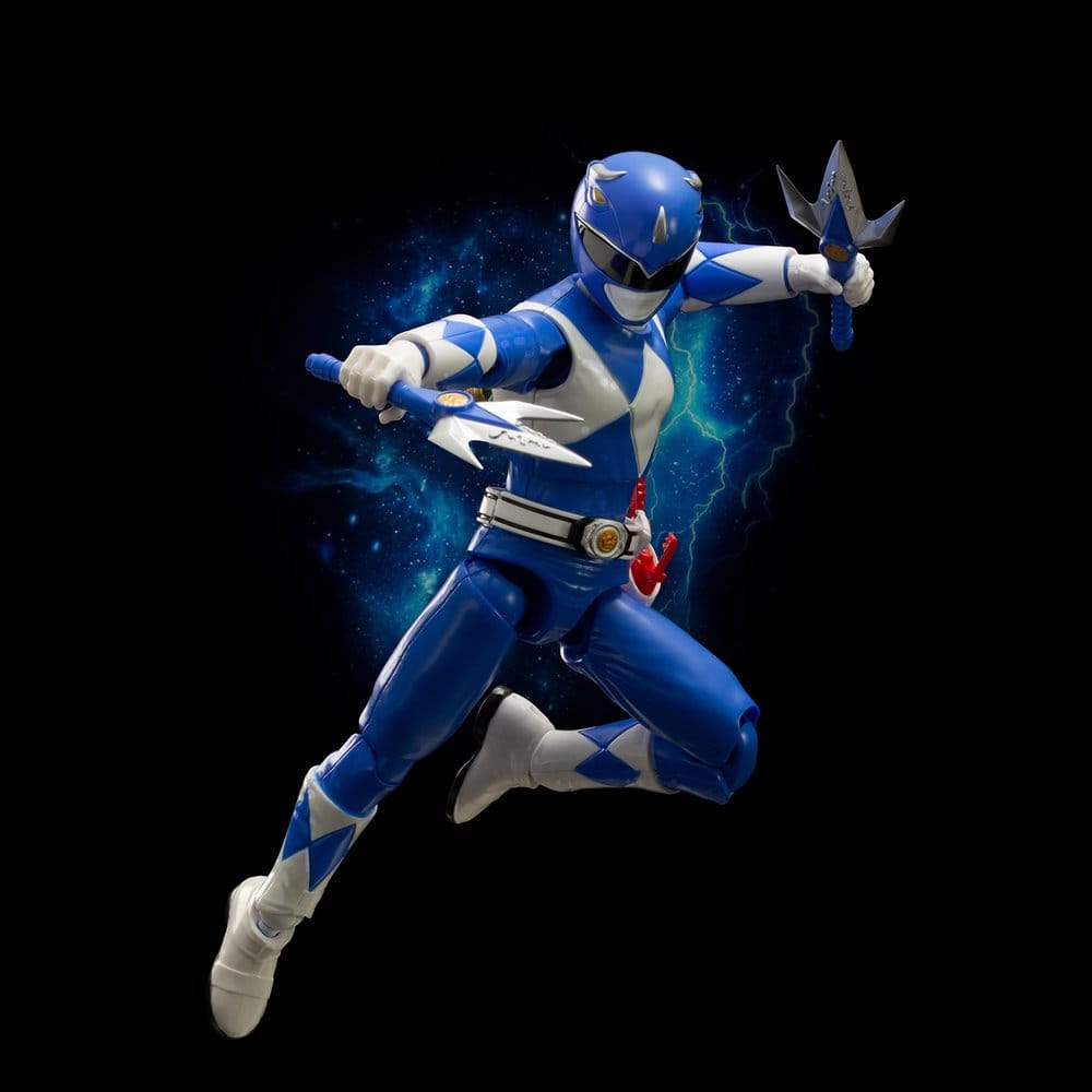 Power Rangers figurine Furai Action Blue Ranger 13 cm - model kit
