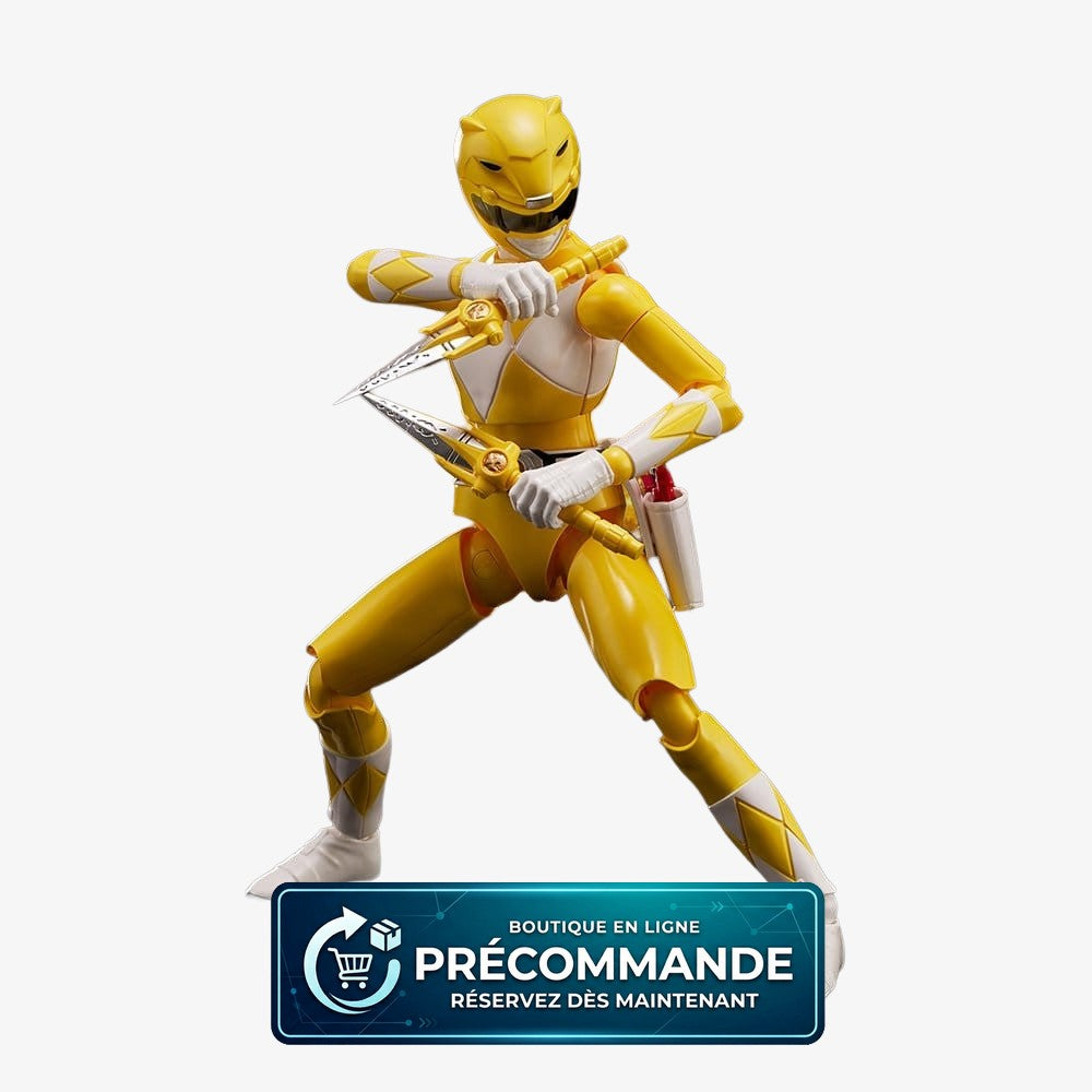 Power Rangers figurine Furai Action Yellow Ranger 13 cm- model kit