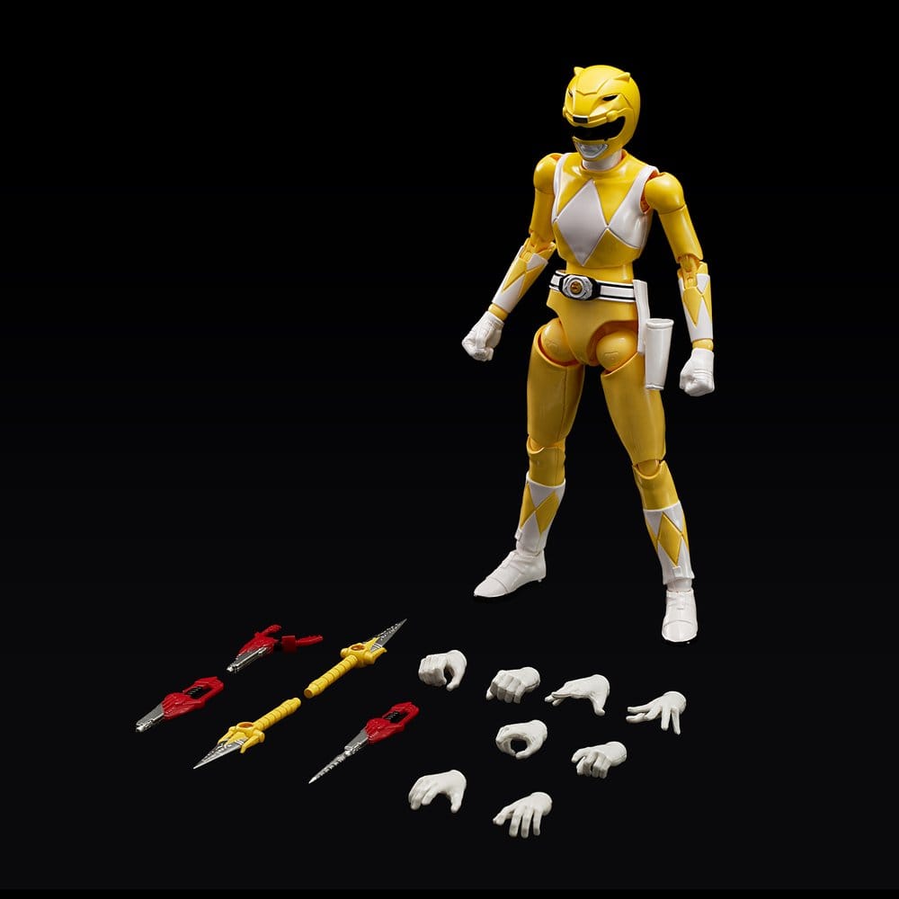 Power Rangers figurine Furai Action Yellow Ranger 13 cm- model kit