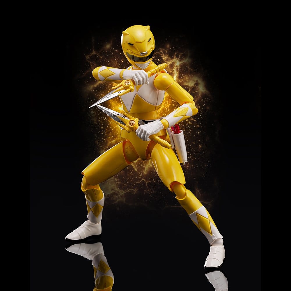 Power Rangers figurine Furai Action Yellow Ranger 13 cm- model kit