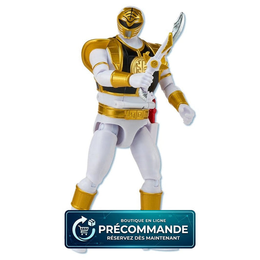 Power Rangers Auto-Morphin figurine White Ranger 15 cm